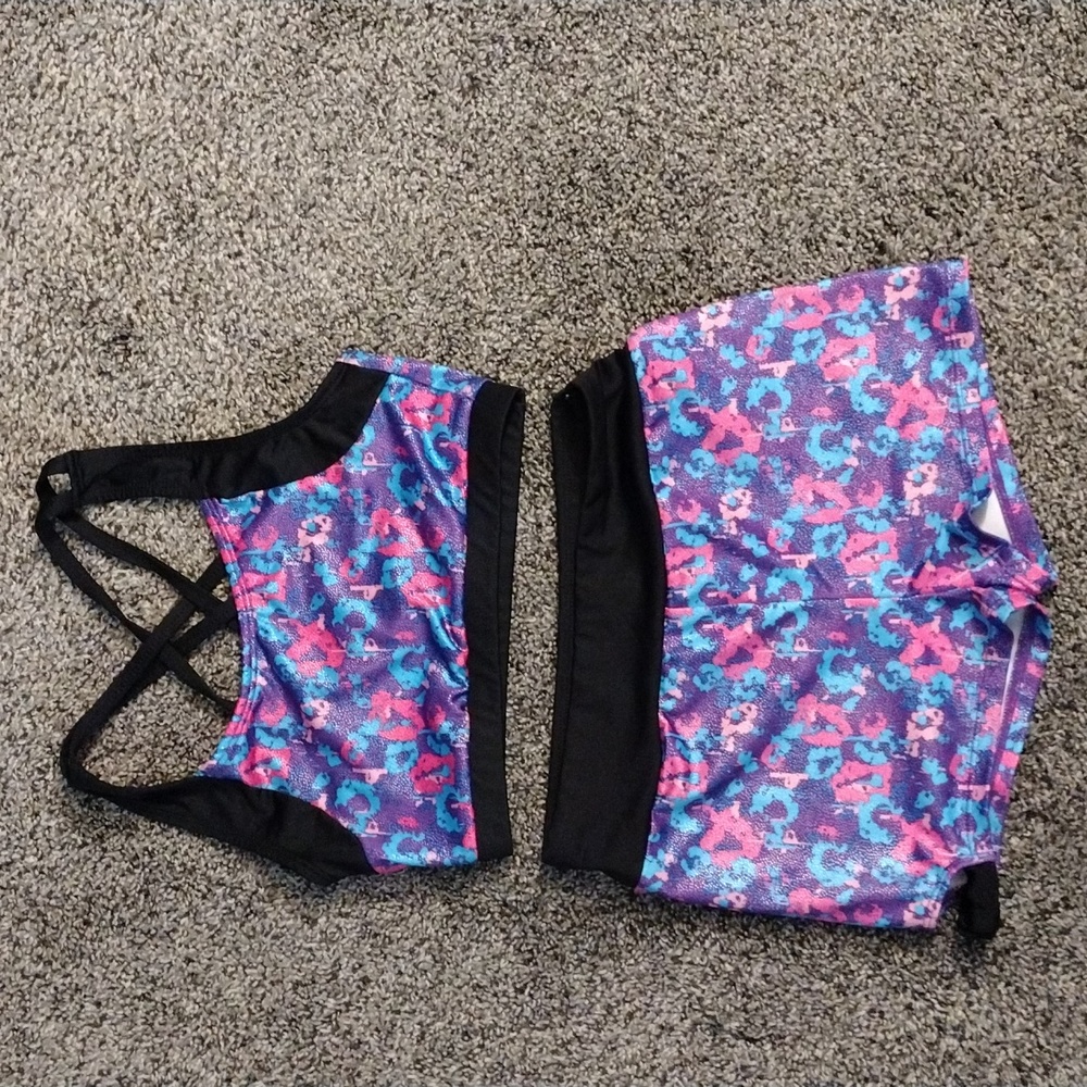 Freestyle Girls Tankini | Top Size 7/8 & Bottom Short Size 10/12